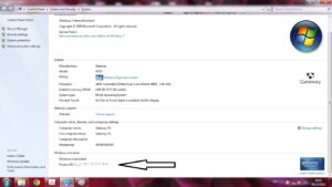 Windows 7 Home Premium license