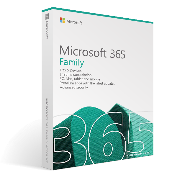 Microsoft Office 365 Family License - Genuine Digital Key | ActivSoftKey