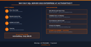 sql server 2022 enterprise via activsoftkey