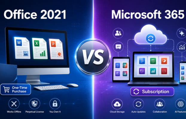 Office 2021 vs Microsoft 365: Buy Once or Subscribe? (2026 Cost Comparison)