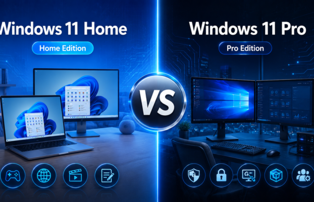 Windows 11 Pro vs Home: Full Comparison — Which Should You Buy in 2026?